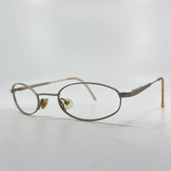 Guess GU 457 Silver Yellow Full Rim Metal Eyeglasses Frame 52-19 H7353 - Picture 2 of 7
